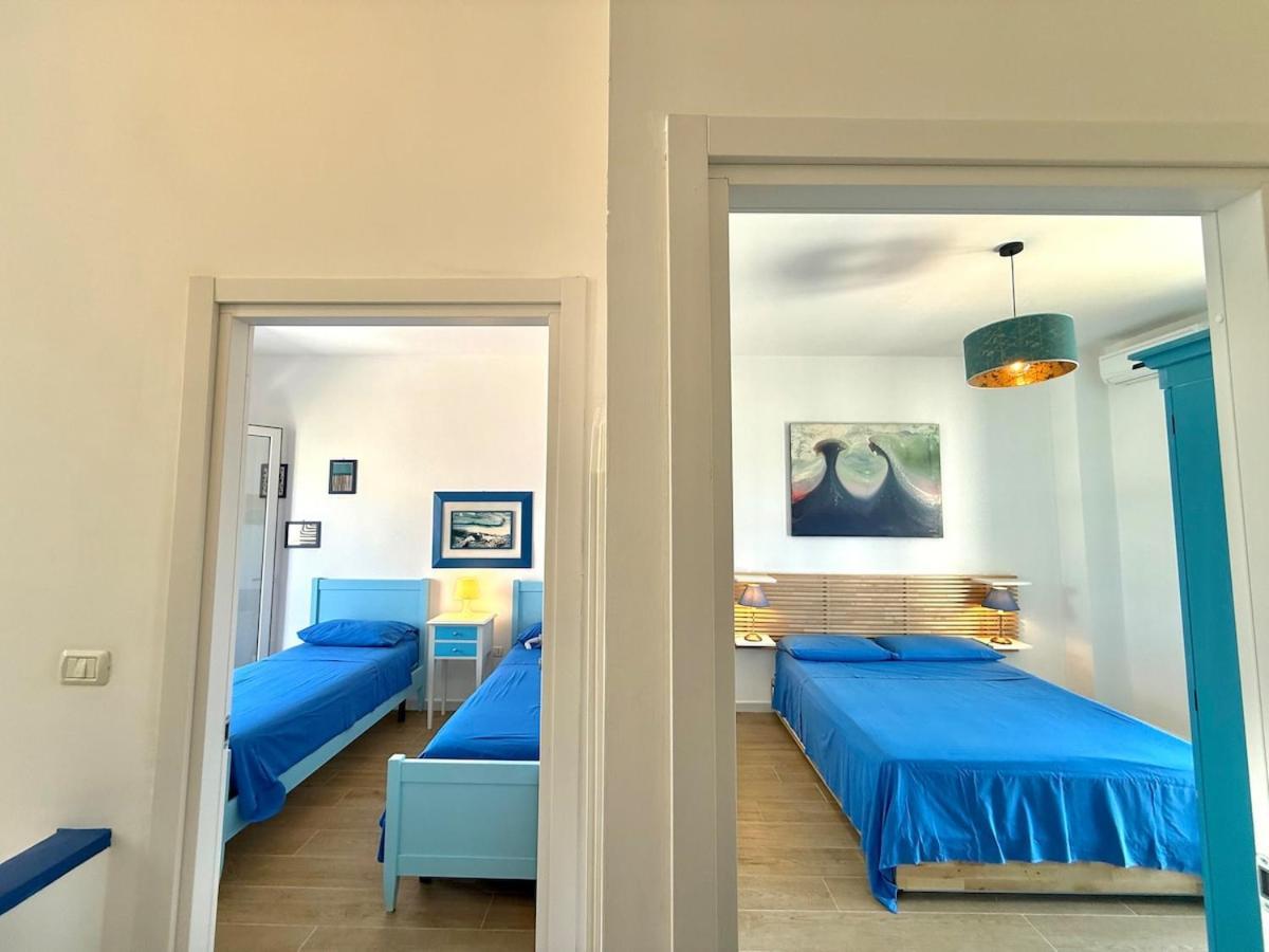 Villa Ranieri-Casa con vista a Campo di mare Torre San Gennaro Esterno foto